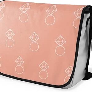 بوناميزون شنطة ماسنجر مدرسية مطبوعة رقميا مع حزام اسود للطلاب، شنطة كروس وشنطة ساعي، شنطة كتف للمدرسة، العودة الى المدرسة، المقاس: 29 × 36 سم