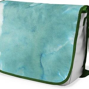 بوناميزون شنطة ماسنجر مدرسية مطبوعة رقميا مع حزام كاكي للطلاب، شنطة كروس وشنطة ساعي، شنطة كتف للمدرسة، العودة الى المدرسة، المقاس: 29 × 36 سم