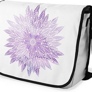 بوناميزون شنطة ماسنجر مدرسية مطبوعة رقميا مع حزام اسود للطلاب، شنطة كروس وشنطة ساعي، شنطة كتف للمدرسة، العودة الى المدرسة، المقاس: 29 × 36 سم