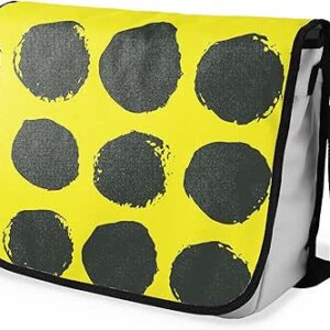 شنطة ماسنجر مدرسية مطبوعة رقمية بحزام اسود للبنات والاولاد من لو جاردين دو لين، شنطة ماسنجر للطلاب، شنط كتف مقاس 29 × 36 سم