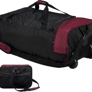 شنطة دفل كبيرة من ريد كامب قابلة للطي بعجلات بسعة 85 لتر/120 لتر/140 لتر، البوليستر