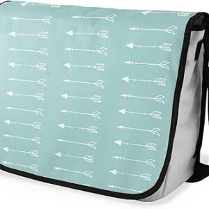 بوناميزون شنطة ماسنجر مدرسية مطبوعة رقميا مع حزام اسود للطلاب، شنطة كروس وشنطة ساعي، شنطة كتف للمدرسة، العودة الى المدرسة، المقاس: 29 × 36 سم