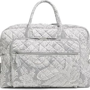 فيرا برادلي حقيبة سفر جراند ويكيندر من نسيج قطني مضلع للنساء