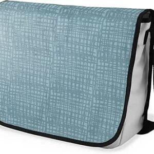 شنطة ماسنجر مدرسية مطبوعة رقمية بحزام اسود للبنات والاولاد من لو جاردين دو لين، شنطة ماسنجر للطلاب، شنط كتف مقاس 29 × 36 سم