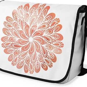 شنطة ماسنجر مدرسية مطبوعة رقمية بحزام اسود للبنات والاولاد من لو جاردين دو لين، شنطة ماسنجر للطلاب، شنط كتف مقاس 29 × 36 سم