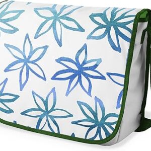 شنطة ماسنجر مدرسية مطبوعة رقميا مع احزمة كاكي للبنات والاولاد من لو جاردين دو لين، شنطة ماسنجر للطلاب، شنط كتف مقاس 29 × 36 سم