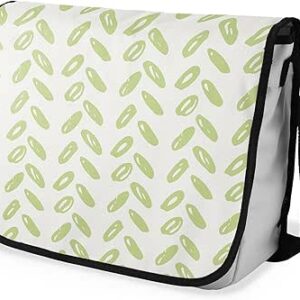 شنطة ماسنجر مدرسية مطبوعة رقمية بحزام اسود للبنات والاولاد من لو جاردين دو لين، شنطة ماسنجر للطلاب، شنط كتف مقاس 29 × 36 سم