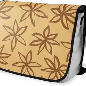 بوناميزون شنطة ماسنجر مدرسية مطبوعة رقميا مع حزام اسود للطلاب، شنطة كروس وشنطة ساعي، شنطة كتف للمدرسة، العودة الى المدرسة، المقاس: 29 × 36 سم