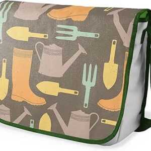 بوناميزون شنطة ماسنجر مدرسية مطبوعة رقميا مع حزام كاكي للطلاب، شنطة كروس وشنطة ساعي، شنطة كتف للمدرسة، العودة الى المدرسة، المقاس: 29 × 36 سم