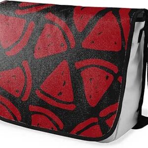 شنطة ماسنجر مدرسية مطبوعة رقمية بحزام اسود للبنات والاولاد من لو جاردين دو لين، شنطة ماسنجر للطلاب، شنط كتف مقاس 29 × 36 سم