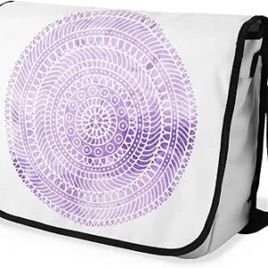 بوناميزون شنطة ماسنجر مدرسية مطبوعة رقميا مع حزام اسود للطلاب، شنطة كروس وشنطة ساعي، شنطة كتف للمدرسة، العودة الى المدرسة، المقاس: 29 × 36 سم