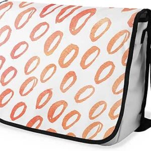 شنطة ماسنجر مدرسية مطبوعة رقمية بحزام اسود للبنات والاولاد من لو جاردين دو لين، شنطة ماسنجر للطلاب، شنط كتف مقاس 29 × 36 سم