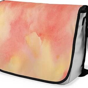 بوناميزون شنطة ماسنجر مدرسية مطبوعة رقميا مع حزام اسود للطلاب، شنطة كروس وشنطة ساعي، شنطة كتف للمدرسة، العودة الى المدرسة، المقاس: 29 × 36 سم