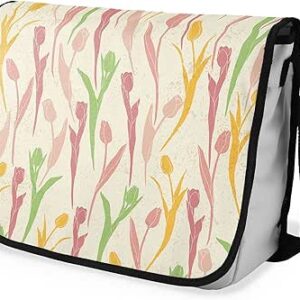 شنطة ماسنجر مدرسية مطبوعة رقمية بحزام اسود للبنات والاولاد من لو جاردين دو لين، شنطة ماسنجر للطلاب، شنط كتف مقاس 29 × 36 سم