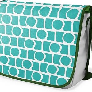 بوناميزون شنطة ماسنجر مدرسية مطبوعة رقميا مع حزام كاكي للطلاب، شنطة كروس وشنطة ساعي، شنطة كتف للمدرسة، العودة الى المدرسة، المقاس: 29 × 36 سم