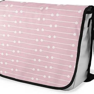 شنطة ماسنجر مدرسية مطبوعة رقمية بحزام اسود للبنات والاولاد من لو جاردين دو لين، شنطة ماسنجر للطلاب، شنط كتف مقاس 29 × 36 سم