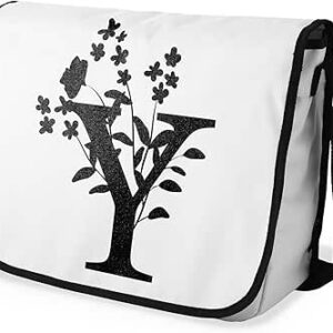 شنطة ماسنجر مدرسية مطبوعة رقمية بحزام اسود للبنات والاولاد من لو جاردين دو لين، شنطة ماسنجر للطلاب، شنط كتف مقاس 29 × 36 سم