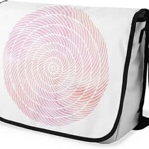 بوناميزون شنطة ماسنجر مدرسية مطبوعة رقميا مع حزام اسود للطلاب، شنطة كروس وشنطة ساعي، شنطة كتف للمدرسة، العودة الى المدرسة، المقاس: 29 × 36 سم