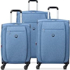 ديلسي باريس شنطة سفر سوفت سايد قابلة للتوسيع مع عجلات دوارة من رامي