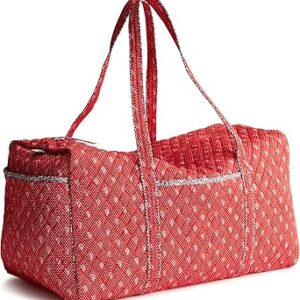 فيرا برادلي شنطة دفل اصلية كبيرة من القطن للنساء