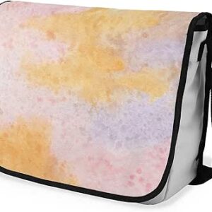 بوناميزون شنطة ماسنجر مدرسية مطبوعة رقميا مع حزام اسود للطلاب، شنطة كروس وشنطة ساعي، شنطة كتف للمدرسة، العودة الى المدرسة، المقاس: 29 × 36 سم