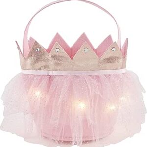 ماد باي حقيبة حلوى مضيئة للفتيات من توتو للهالوين، زهري، مقاس واحد، زهري، مقاس واحد