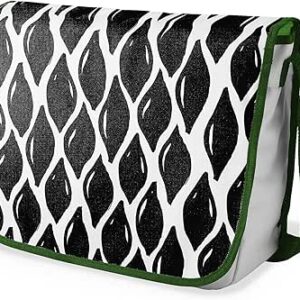 شنطة ماسنجر مدرسية مطبوعة رقميا مع احزمة كاكي للبنات والاولاد من لو جاردين دو لين، شنطة ماسنجر للطلاب، شنط كتف مقاس 29 × 36 سم