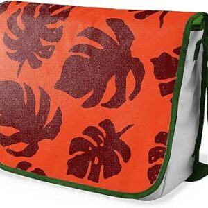 بوناميزون شنطة ماسنجر مدرسية مطبوعة رقميا مع حزام كاكي للطلاب، شنطة كروس وشنطة ساعي، شنطة كتف للمدرسة، العودة الى المدرسة، المقاس: 29 × 36 سم