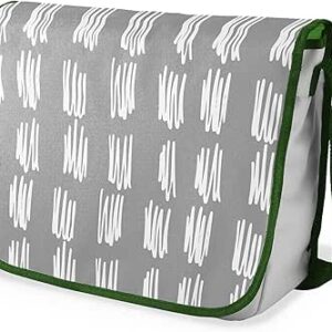 بوناميزون شنطة ماسنجر مدرسية مطبوعة رقميا مع حزام كاكي للطلاب، شنطة كروس وشنطة ساعي، شنطة كتف للمدرسة، العودة الى المدرسة، المقاس: 29 × 36 سم