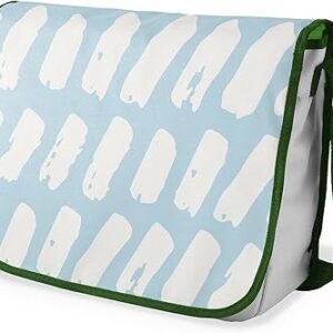 بوناميزون شنطة ماسنجر مدرسية مطبوعة رقميا مع حزام كاكي للطلاب، شنطة كروس وشنطة ساعي، شنطة كتف للمدرسة، العودة الى المدرسة، المقاس: 29 × 36 سم