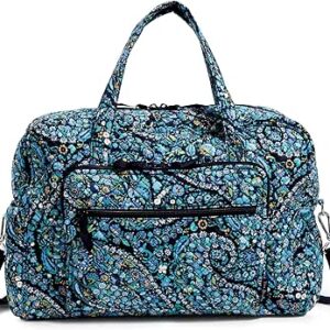 حقيبة سفر ويكيندر للنساء من فيرا برادلي مصنوعة من القطن لعطلة نهاية الأسبوع