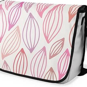 بوناميزون شنطة ماسنجر مدرسية مطبوعة رقميا مع حزام اسود للطلاب، شنطة كروس وشنطة ساعي، شنطة كتف للمدرسة، العودة الى المدرسة، المقاس: 29 × 36 سم