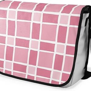 شنطة ماسنجر مدرسية مطبوعة رقمية بحزام اسود للبنات والاولاد من لو جاردين دو لين، شنطة ماسنجر للطلاب، شنط كتف مقاس 29 × 36 سم