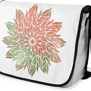 شنطة ماسنجر مدرسية مطبوعة رقمية بحزام اسود للبنات والاولاد من لو جاردين دو لين، شنطة ماسنجر للطلاب، شنط كتف مقاس 29 × 36 سم