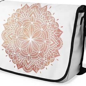 شنطة ماسنجر مدرسية مطبوعة رقمية بحزام اسود للبنات والاولاد من لو جاردين دو لين، شنطة ماسنجر للطلاب، شنط كتف مقاس 29 × 36 سم