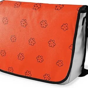 شنطة ماسنجر مدرسية مطبوعة رقمية بحزام اسود للبنات والاولاد من لو جاردين دو لين، شنطة ماسنجر للطلاب، شنط كتف مقاس 29 × 36 سم