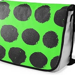 بوناميزون شنطة ماسنجر مدرسية مطبوعة رقميا مع حزام اسود للطلاب، شنطة كروس وشنطة ساعي، شنطة كتف للمدرسة، العودة الى المدرسة، المقاس: 29 × 36 سم