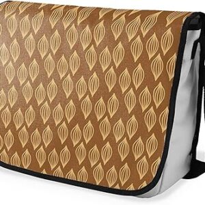 بوناميزون شنطة ماسنجر مدرسية مطبوعة رقميا مع حزام اسود للطلاب، شنطة كروس وشنطة ساعي، شنطة كتف للمدرسة، العودة الى المدرسة، المقاس: 29 × 36 سم