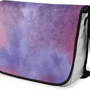 شنطة ماسنجر مدرسية مطبوعة رقمية بحزام اسود للبنات والاولاد من لو جاردين دو لين، شنطة ماسنجر للطلاب، شنط كتف مقاس 29 × 36 سم