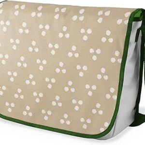 بوناميزون شنطة ماسنجر مدرسية مطبوعة رقميا مع حزام كاكي للطلاب، شنطة كروس وشنطة ساعي، شنطة كتف للمدرسة، العودة الى المدرسة، المقاس: 29 × 36 سم