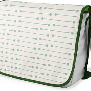 بوناميزون شنطة ماسنجر مدرسية مطبوعة رقميا مع حزام كاكي للطلاب، شنطة كروس وشنطة ساعي، شنطة كتف للمدرسة، العودة الى المدرسة، المقاس: 29 × 36 سم