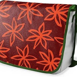 بوناميزون شنطة ماسنجر مدرسية مطبوعة رقميا مع حزام كاكي للطلاب، شنطة كروس وشنطة ساعي، شنطة كتف للمدرسة، العودة الى المدرسة، المقاس: 29 × 36 سم