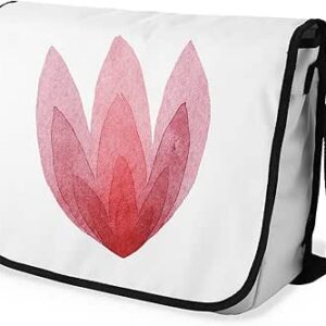 شنطة ماسنجر مدرسية مطبوعة رقمية بحزام اسود للبنات والاولاد من لو جاردين دو لين، شنطة ماسنجر للطلاب، شنط كتف مقاس 29 × 36 سم