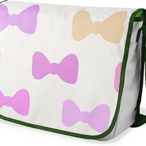 شنطة ماسنجر مدرسية مطبوعة رقميا مع احزمة كاكي للبنات والاولاد من لو جاردين دو لين، شنطة ماسنجر للطلاب، شنط كتف مقاس 29 × 36 سم