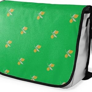 شنطة ماسنجر مدرسية مطبوعة رقمية بحزام اسود للبنات والاولاد من لو جاردين دو لين، شنطة ماسنجر للطلاب، شنط كتف مقاس 29 × 36 سم