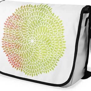 شنطة ماسنجر مدرسية مطبوعة رقمية بحزام اسود للبنات والاولاد من لو جاردين دو لين، شنطة ماسنجر للطلاب، شنط كتف مقاس 29 × 36 سم