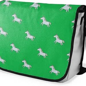 شنطة ماسنجر مدرسية مطبوعة رقمية بحزام اسود للبنات والاولاد من لو جاردين دو لين، شنطة ماسنجر للطلاب، شنط كتف مقاس 29 × 36 سم