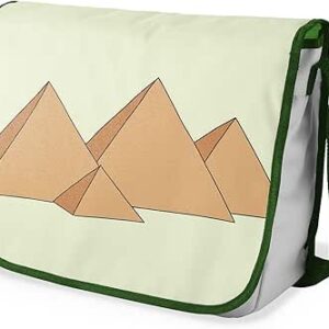 بوناميزون شنطة ماسنجر مدرسية مطبوعة رقميا مع حزام كاكي للطلاب، شنطة كروس وشنطة ساعي، شنطة كتف للمدرسة، العودة الى المدرسة، المقاس: 29 × 36 سم، ألوان متعددة