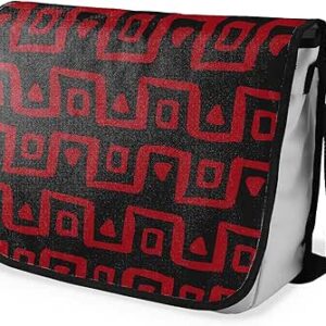 شنطة ماسنجر مدرسية مطبوعة رقمية بحزام اسود للبنات والاولاد من لو جاردين دو لين، شنطة ماسنجر للطلاب، شنط كتف مقاس 29 × 36 سم