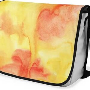 شنطة ماسنجر مدرسية مطبوعة رقمية بحزام اسود للبنات والاولاد من لو جاردين دو لين، شنطة ماسنجر للطلاب، شنط كتف مقاس 29 × 36 سم